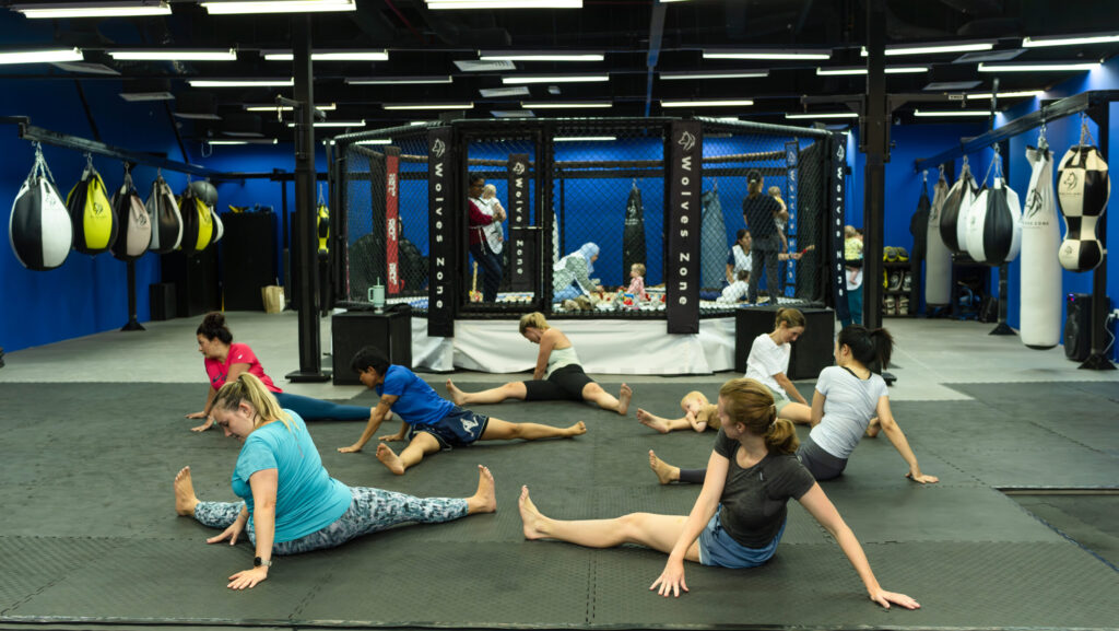Eklektik Mama's MaMA Fit class in Abu Dhabi Wolves Zone